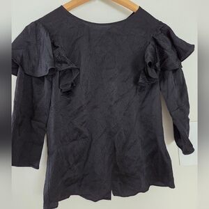 Rebecca Taylor 100% Silk Top Sz 0